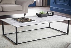 What are the different styles of marble coffee tables for living room